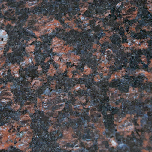 Sapphire Brown granit, polerade plattor