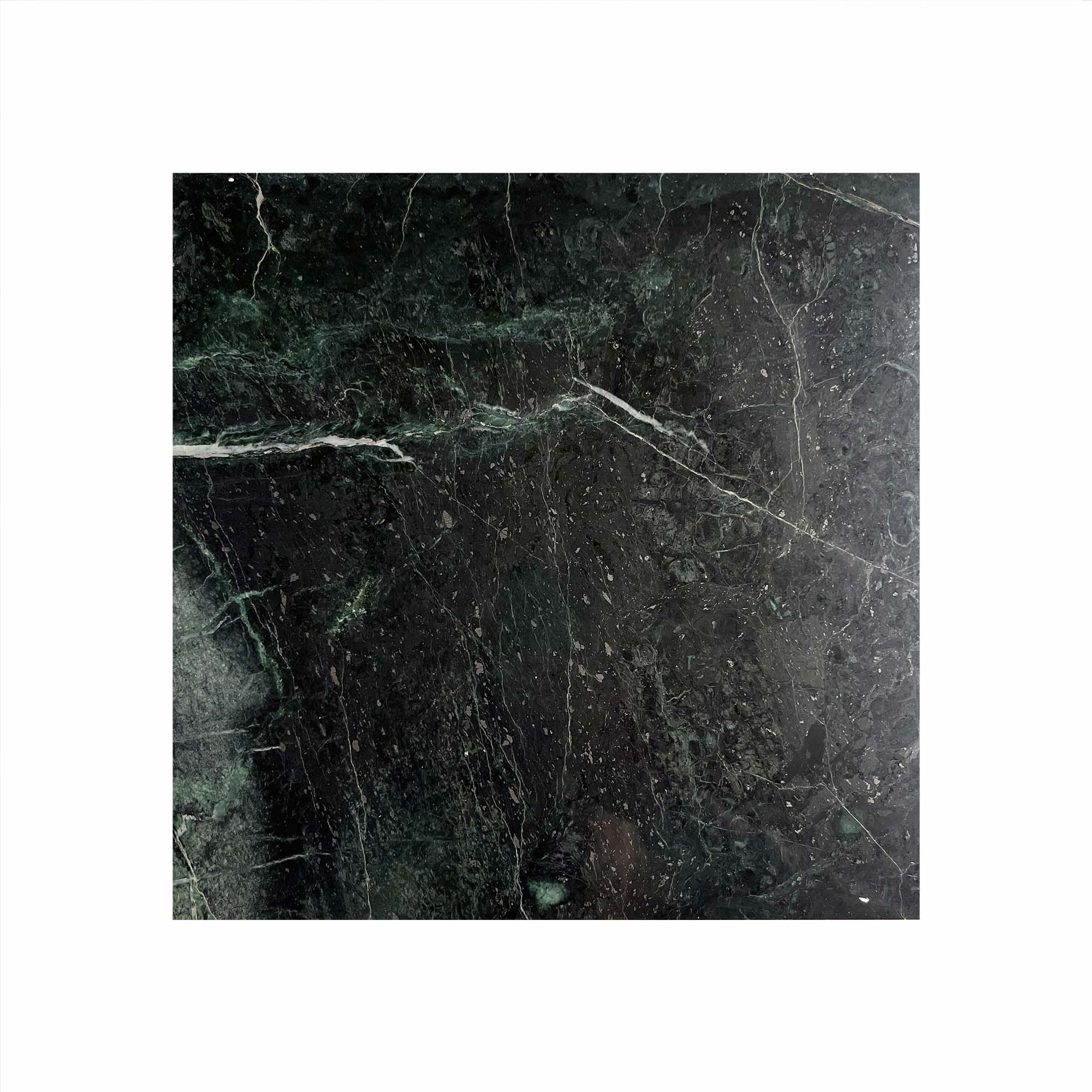 Verde Alpi marmor, polerade plattor