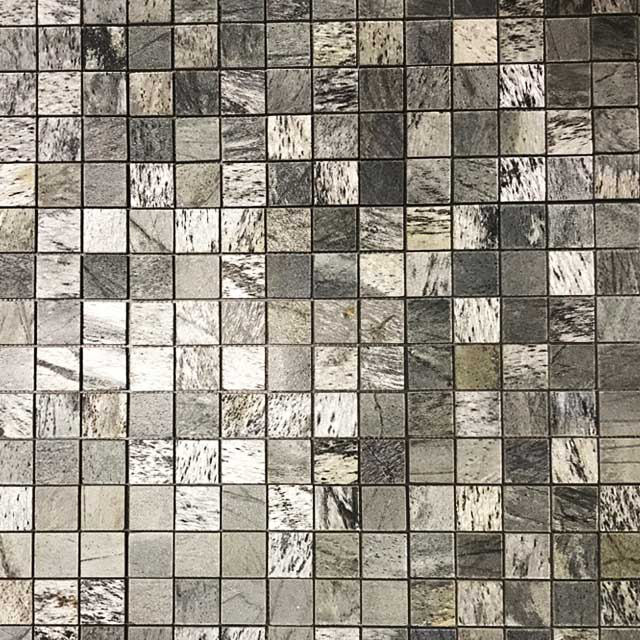 Argento Shine skiffer, Mosaik 5x5cm på nät